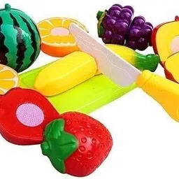 7 PCS Sliceable Cutting play Fruits and Vegetables Toys for Kids-image-12
