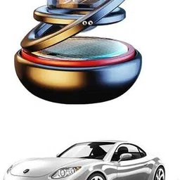 abb Car Accessories Solar Car Perfumes And Fresheners-139 Double Ring Crystal Auto Rotate Car Perfume Air Car Fresheners Air Purifier-picture-15
