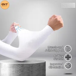 goodwill tech Nylon Arm Sleeve For Men & Women image 3