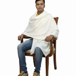 KAVIM Wool Self Design Men Shawl-picture-14