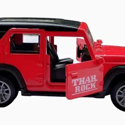 THAR ROXX 1:32 METAL CAR TOY WITH PULLBACK FUNCTION, LIGHTS & SOUND FOR KIDS-image-16