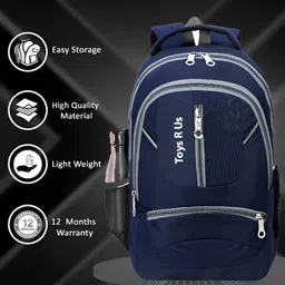 toys r us Suitable for Class 3rd to 9th+ School/College/Office/Business Use Unisex Waterproof Backpack image 5