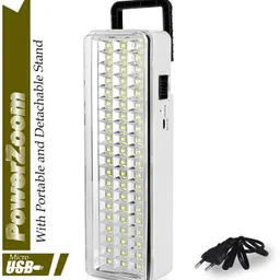 60 High-Bright LED Light with Android Charging Support Emergency Stand 8 hrs Flood Lamp Emergency Light-image-65