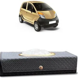 brothertwo Car Tissue Box Holder with 100 Tissue For Tata Nano Vehicle Tissue Dispenser-picture-33
