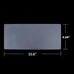 sohil Universal Silicone Keyboard Protector Skin for 15.6-inch Laptop (Pack Of 1) Laptop Keyboard Skin image 4