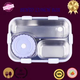 moira international Lunch Box for Kids Compartment Insulated Stainless Steel Tiffin Box for KID_L36 3 Containers Lunch Box-picture-22