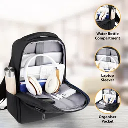 impulse Medium 30 L Laptop Backpack 30 L Laptop Backpack Elite V2 16 Inch Laptop Backpack with USB Charging image 3
