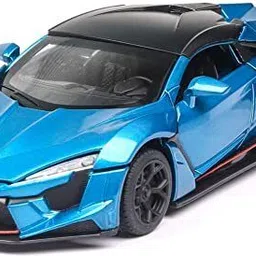 funablo 1:24 Scale Die-Cast Lykan Hyper Sport r Large with 4 Openable Doors image 4