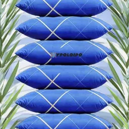 ypoloipo LUXURY Cotton Nature Sleeping Pillow Pack of 6 image 3