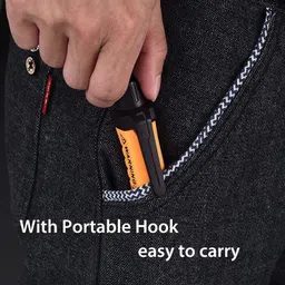 divinext Voltage Tester Pen, AC 12-1000V, LED Flashlight, Buzzer Alarm for Live/Null Wire Digital Voltage Tester image 5