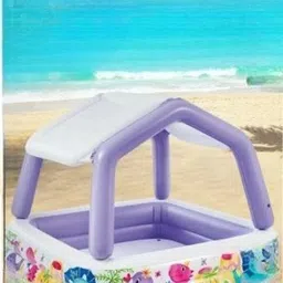 kindertales Sun Shade inflatable children's(IND*96435) pool Inflatable Swimming Safety Tube-picture-20