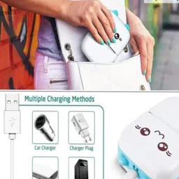 INSTRA Small Thermal Pocket Ink-free Mobile Office, Print Labels MINI PRINTER image 4