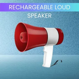 sacro King Bhopu with High Volume Speaker, Battery Backup and Recording FeatureW191 Handheld Megaphone and Rechargeable Siren Loudspeaker With USB/Memory CardL105 Outdoor PA System-picture-38