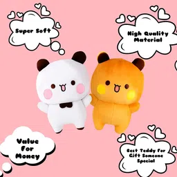 funtoos Valentine Giftable Bubududu Teddy Bear 30cm Soft Plush Toy for Couples - 30 cm image 4