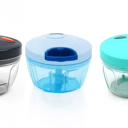 maxcool Multicolour Chopper for Kitchen Use – Plastic| Vegetable Hand-Pull Food Chopper Vegetable & Fruit Chopper image 5