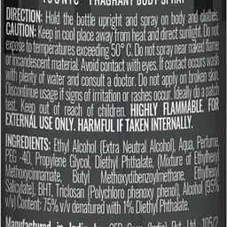 layer'r shot Iconic Body Spray - For Men image 2