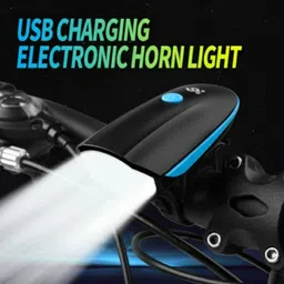 fastped USB Rechargeable Bike Horn And Light Super Bright LED Front Light image 5