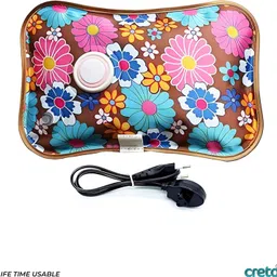 100% Leak Proof For Body Pain Period Cramps Gel Electric 1 L Hot Water Bag-image-18