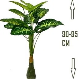 kaykon Areca Palm Tree Money Plant Home Decorative Tree Without Pot - 3 Feet Artificial Plant image 3