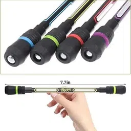 auxmir 3Pcs Spinning Rotatable Finger Pen with Weighted for Gaming Student Roller Ball Pen image 3