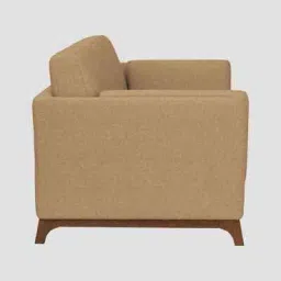febonic Candy Fabric 3 Seater Sofa in Copper Brown Color image 5