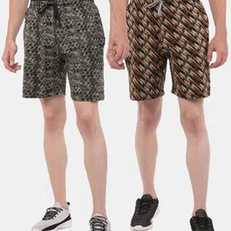 dollar Pack of 2 Printed Men Multicolor Boxer Shorts image 1