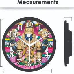 mahi enterprises10 Analog 20 cm X 20 cm Wall Clock image 2