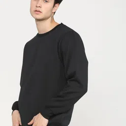 highlander Men Full Sleeve Self Design Sweatshirt image 3