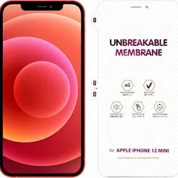 Blate Edge To Edge Screen Guard for FOR APPLE IPHONE 12 MINI MATTE FRONT MEMBRANE HYDROGEL FILM-image-96