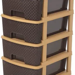 ashlas 5 Layer Plastic Modular Drawer System Multipurpose chest of Organizer Drawer Divider-picture-21