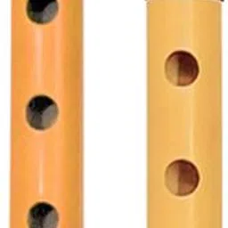 sarfuddin flutes Combo Set C Natural Medium & C Sharp Medium Right Hand With PVC Carry Bag Bamboo Flute image 3