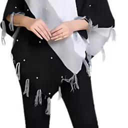 klove Wool Blend Poncho image 4