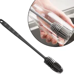 rhhg e com Silicone Bottle Cleaner Brush for Babby Feed Bottle, Solution Bottle, Mug,-picture-32