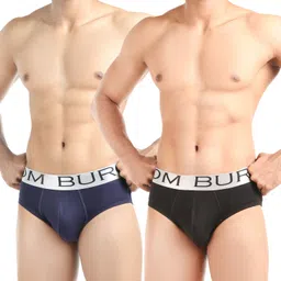 tom burg Pack of 2 Solid Men Brief-picture-30