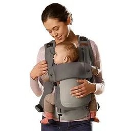 HEMDI Adjustable Sling Baby Carrier Bag/Holder Carrier with Four Modes,Grey (Pack of 1) image 1