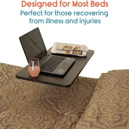 kosmocare Height Adjustable Heavy Duty Multipurpose Table Trolley (Made on India ) Metal Portable Laptop Table image 4