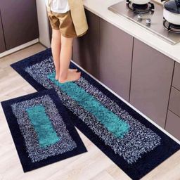 flipkart smartbuy Blue Cotton Runner-picture-1
