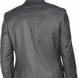 ad by arvind Men Solid Single Breasted Formal Blazer image 2