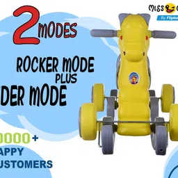 miss & chief by flipkart MURPHY ROCKING AND RIDE ON 2 IN 1 HORSE TOY image 2