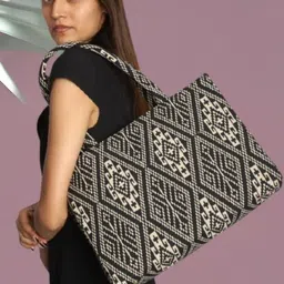 khan Women Black Messenger Bag-picture-40