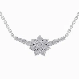 Sparkles N19662 Collar White Gold Precious Necklace-picture-24