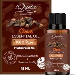 iquela Clove Essential Oil - Premium 100% Pure Extract for Daily Use | Multipurpose Oil image 1
