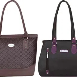 Women Brown, Multicolor Shoulder Bag-image-54