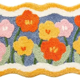 roseate Microfiber Bathroom Mat image 4