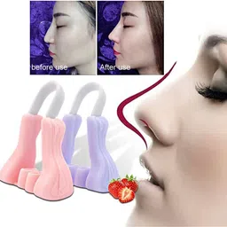 hiyaram Nose Up Clip Shaping Lifting Bridge Straightening Purple Nose Up Beauty Nose Shaper image 3
