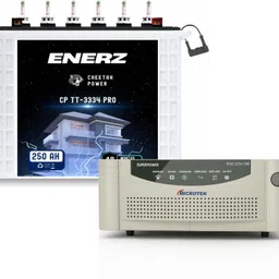 800 VA | 250 AH 48 Months Warranty Tall Tubular C20 Battery with 36 Months Warranty Pure Sine Wave Inverter-image-16