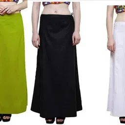 AARTIGARMENTS Combo 3 Pure Cotton Petticoat-picture-12