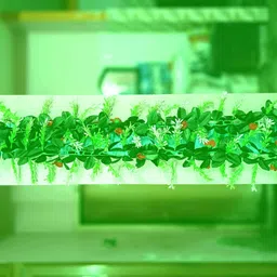 kingstyle impex Artificial Flowers Home Decoration Vine Creepers Plant Wall Hanging Chain 578I Multicolor Rose Artificial Flower image 3