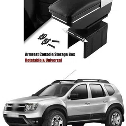 pecunia Universal Car Armrest Center Console Pad,PU Leather Car Armrest Seat Box Cover Protector Protects from Dirt,Damage,Pet Scratches,Old Damaged Consoles (Black) A194 Car Armrest-picture-17