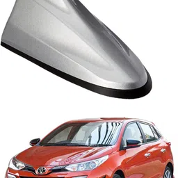 oshotto Silver Shark Fin Replacement Signal (AM/FM)Receiver Antenna For Toyota Yaris Silver Shark Fin Replacement Signal (AM/FM)Receiver Antenna For Toyota Yaris Hidden Vehicle Antenna image 1